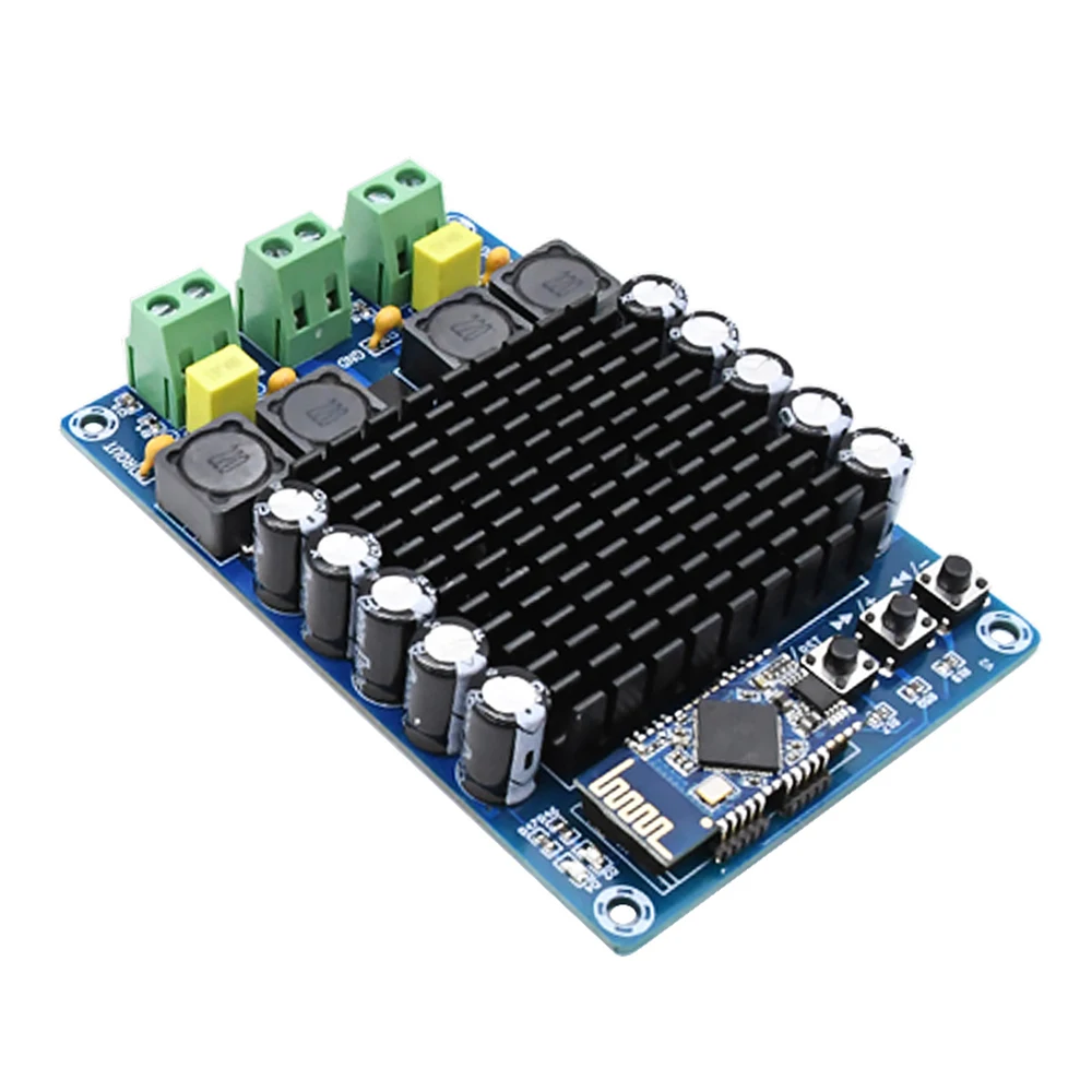 

AIYIMA TDA7498 CSR8635 4.0 Bluetooth Class D High Power Digital Amplifier Board Audio Amplifier Amplificador 100W+100W DC12-24V