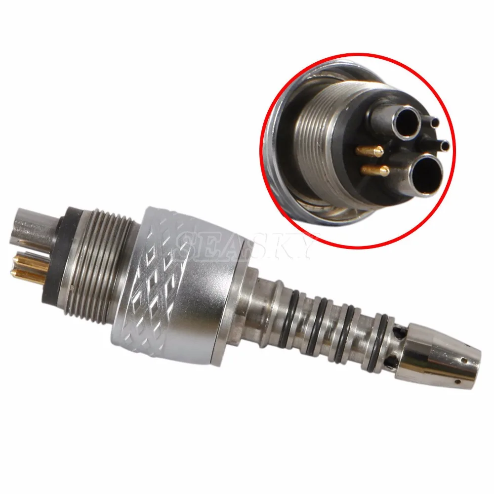 

Free shipping Dental Fiber Optic Handpiece Quick Coupler Coupling Sirona R/F Style COXO