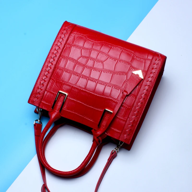 Сумка тоут из натуральной кожи крокодила 2017|bolsa feminina|designer handbagshandbag designer |