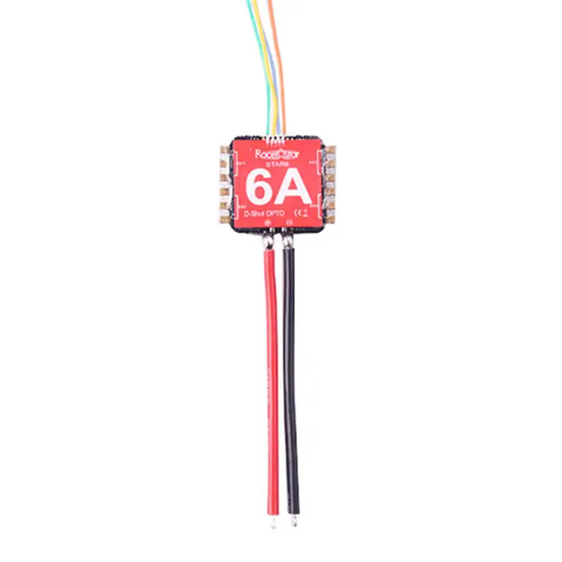 16x16 мм racerstar Star6 6A Blheli_S 1 2 S Dshot600 готовы 4 в ESC для FPV системы гонки гонщик RC дроны