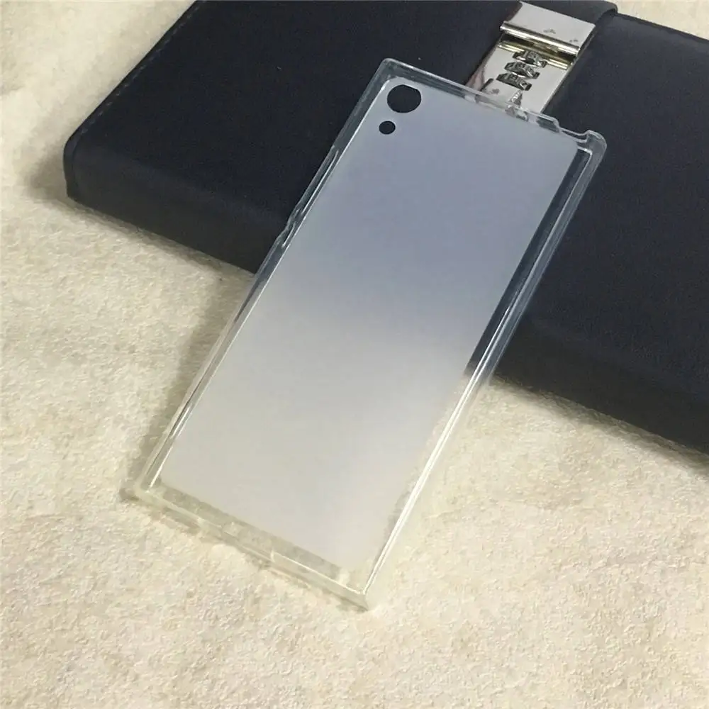 Чехол для sony Xperia XA1 G3121 G3112 G3125 G3116 G3123 задняя силиконовая крышка для sony Xperia Z6 5," мягкие ТПУ оболочки для sony xa1 - Цвет: Transparent TPU