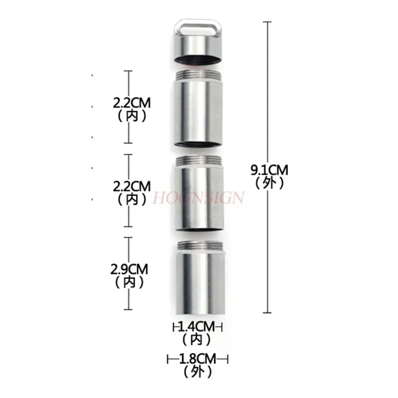 Металлическая маленькая медицинская коробка из нержавеющей стали портативная