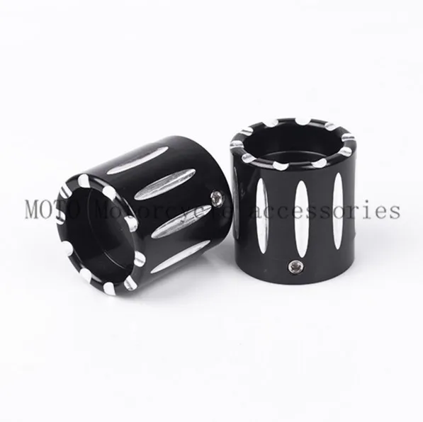 

High Quality Aluminum Motorcycle Front Axle Nut Caps Covers Axle Cap For Harley Choppers Cover Front Axle Nut Covers Parts