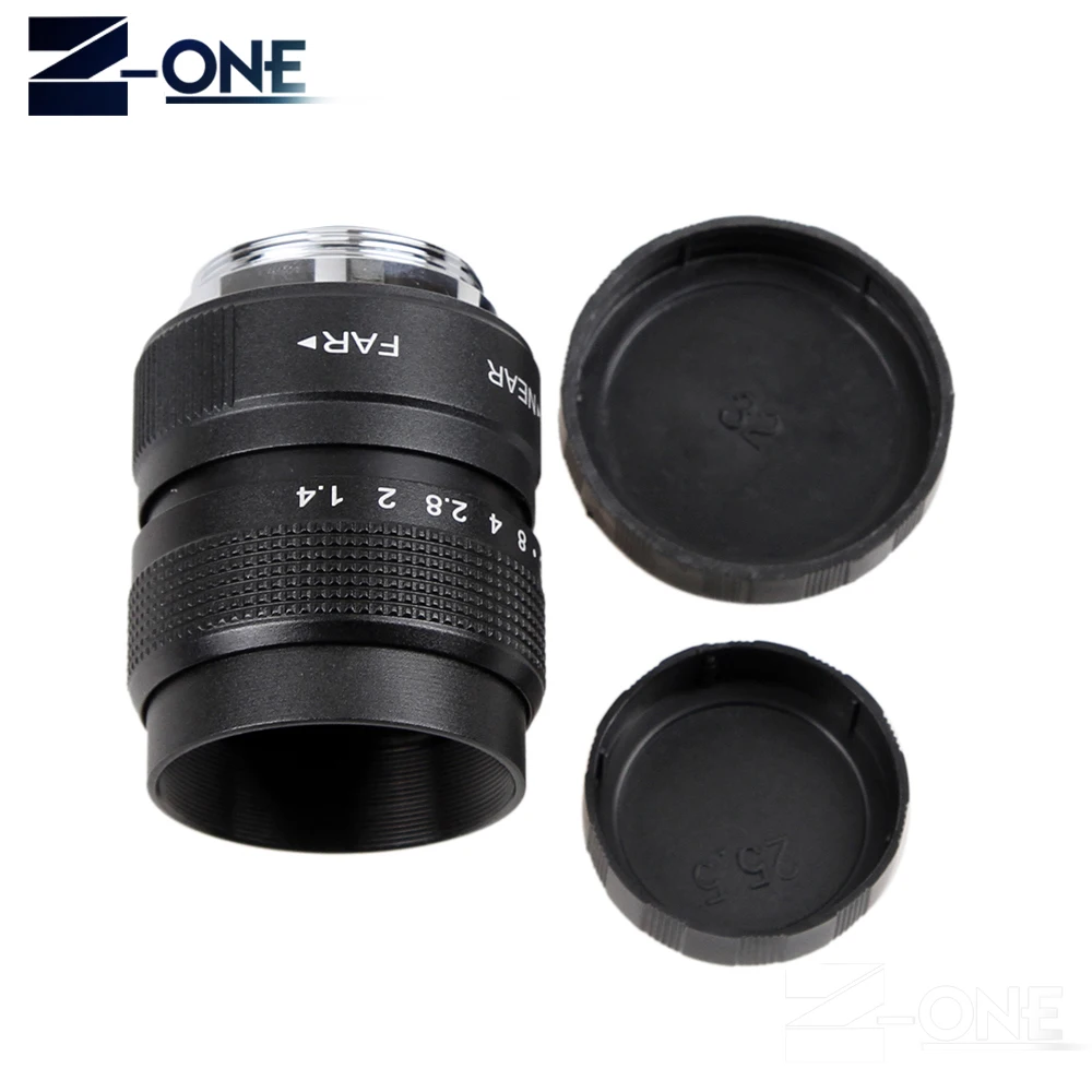 Объектив для тв и фильмов 25 мм F1.4 CC + C крепление Fuji Fujifilm X E2 E1 1 4 5 2 3 3|Объективы