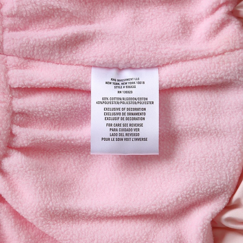 

New 2016 autumn winter Coats and jackets kids clothes baby girls wadded jacket children pink princess warm jacket