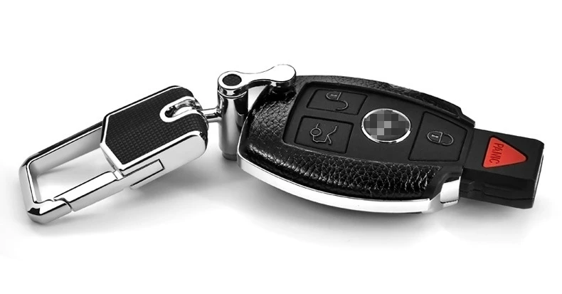 Кожа ключ держатель оболочки удаленной машине чехол для Mercedes benz W203 W210 W211 CLS CES CLK CLA