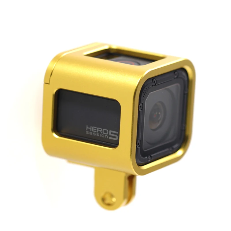 Аксессуары из алюминиевого сплава для Gopro hero 4/5 Session камера защитная рамка Корпус чехол для Go pro hero 4/5 Session крепление