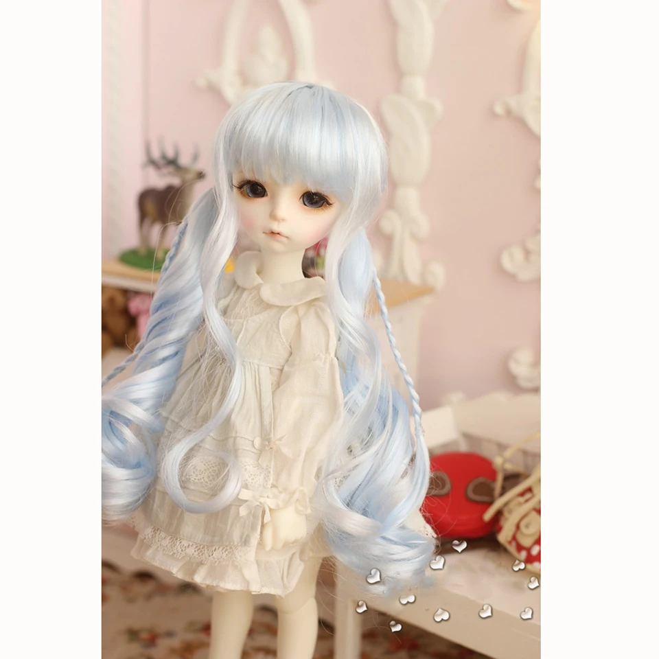 Bybrana 1/3 1/4 1/6 1/8 Bjd кукла большая волна имитация мохера длинные кудрявые парики