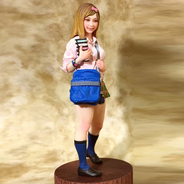1/20 японская студентка модель из смолы GK тема японского настоящего человека