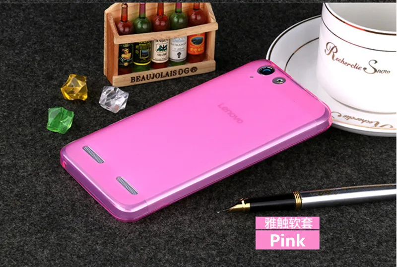Мягкий Матовый Крышки Геля TPU Case Для Lenovo Vibe K5 Плюс примечание Ясно Силиконовые