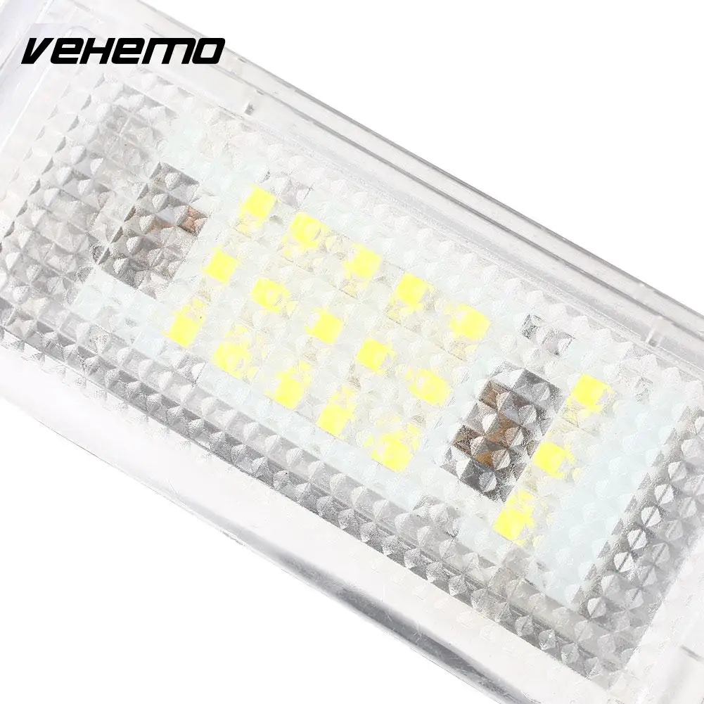 Vehemo 2 шт. DC12V фонарь освещения номерного знака автомобиля Тюнинг светодиодный