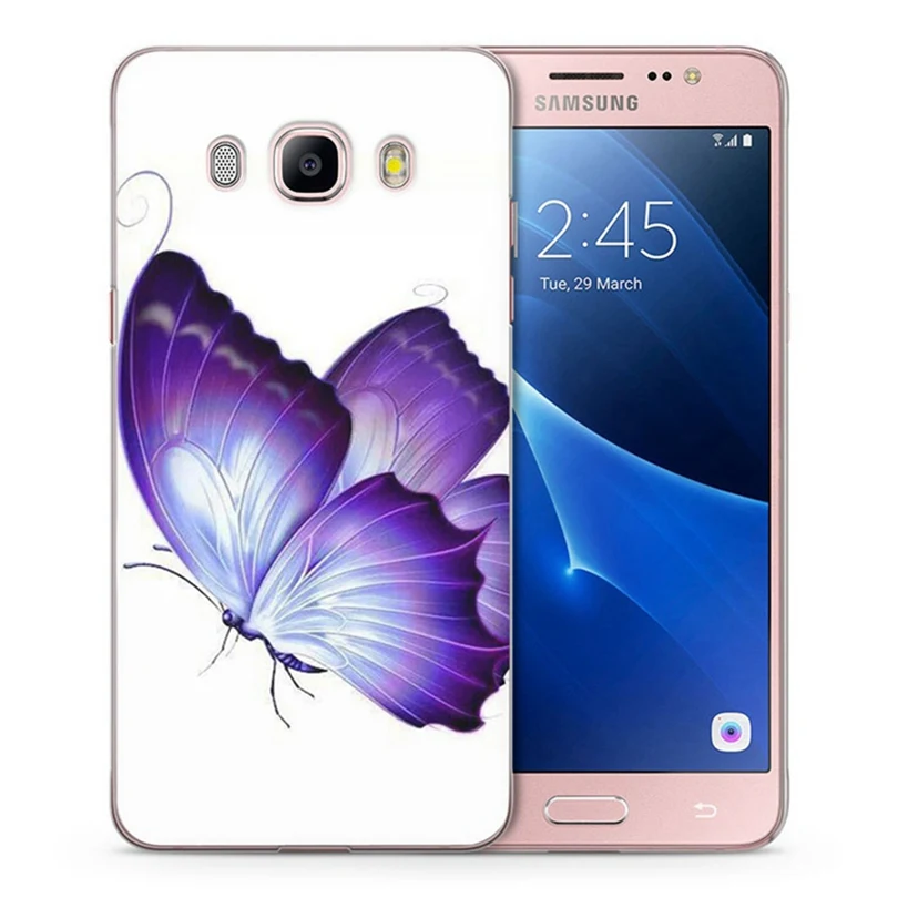 Чехол для Samsung Galaxy A3 A5 2016 2015 2017 prime J1 J2 J3 J5 J120 J330 S8 G530 Мягкий чехол из ТПУ с бабочка