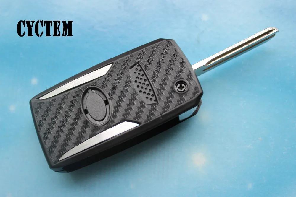CYCTEM Car Flip Key Shell Fob Case 2 Buttons Modified Folding Remote Cover Fit For Hyundai Elantra | Автомобили и мотоциклы