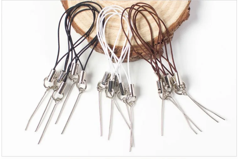 Красочные Черный Веревка телефон брелок девять Pin подвеска Подвески DIY ювелирных