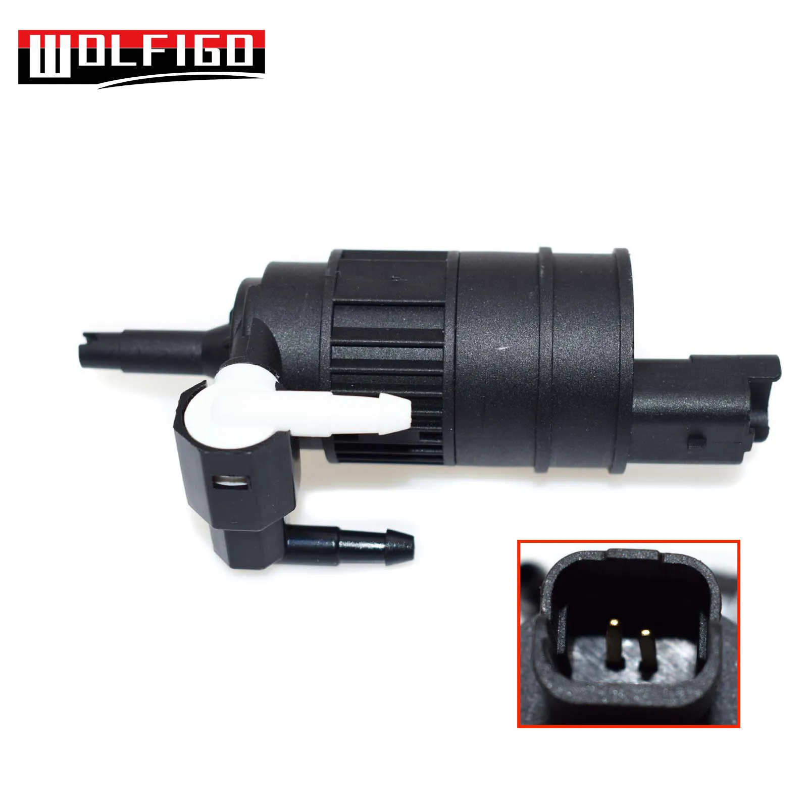 WOLFIGO 7700430702 Новый выходной насос для омывателя ветрового стекла Renault Clio II 98-05 Kangoo