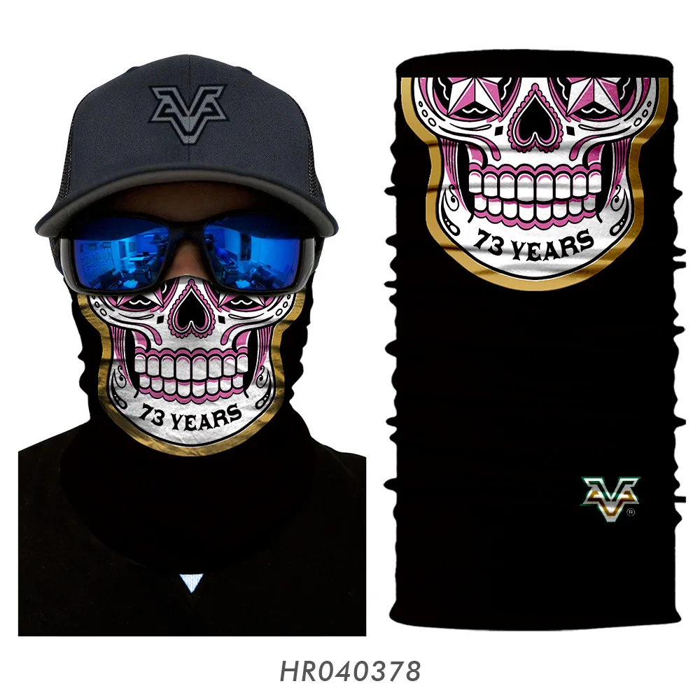Sugar Skull Joker повязка на голову волшебный шарф Cyclilng походный головной убор шеи Gaiter банданы маска для лица бесшовная Балаклава - Цвет: HR040378