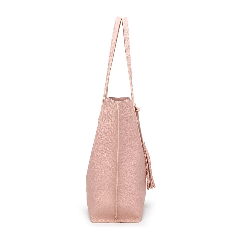 Новый Для женщин Сумочка Мода Сумка корейский кисточкой сумки дамы Shopping Сумки PU