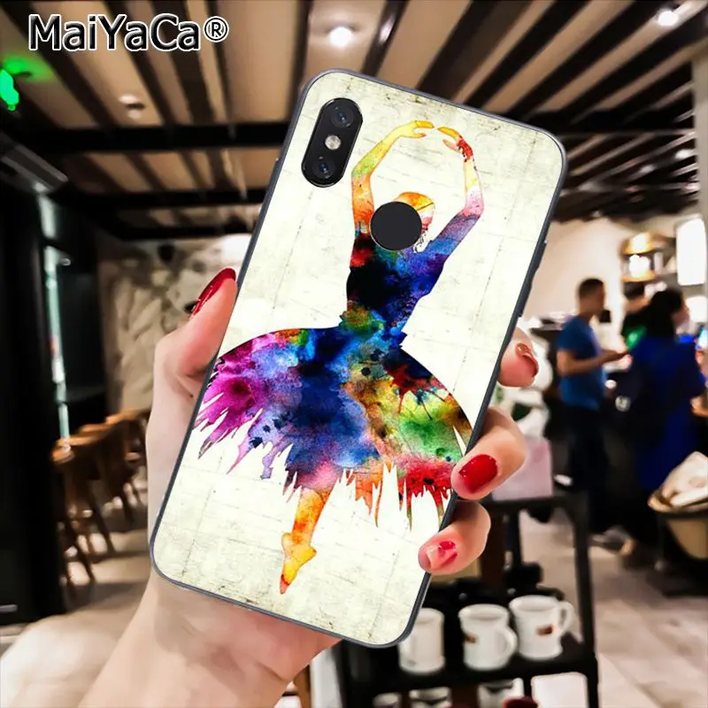 MaiYaCa Балерина чехол для телефона Xiaomi Redmi8 4X 6A S2 7A 5A Redmi 5 5Plus Note5 7 Note8pro | Мобильные