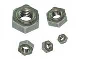 20pcslot m16 m14 m12 m10 m8 m6 m5 m4 carbon steel black hexagon nut zinc plating weld square nut hardware tools fasteners 22