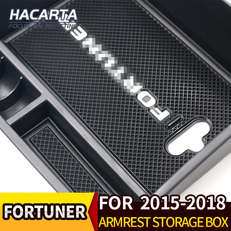 Подлокотник для хранения подходит Toyota Fortuner An160 2015 2018 Hilux revo rocco AN120 AN130 контейнер