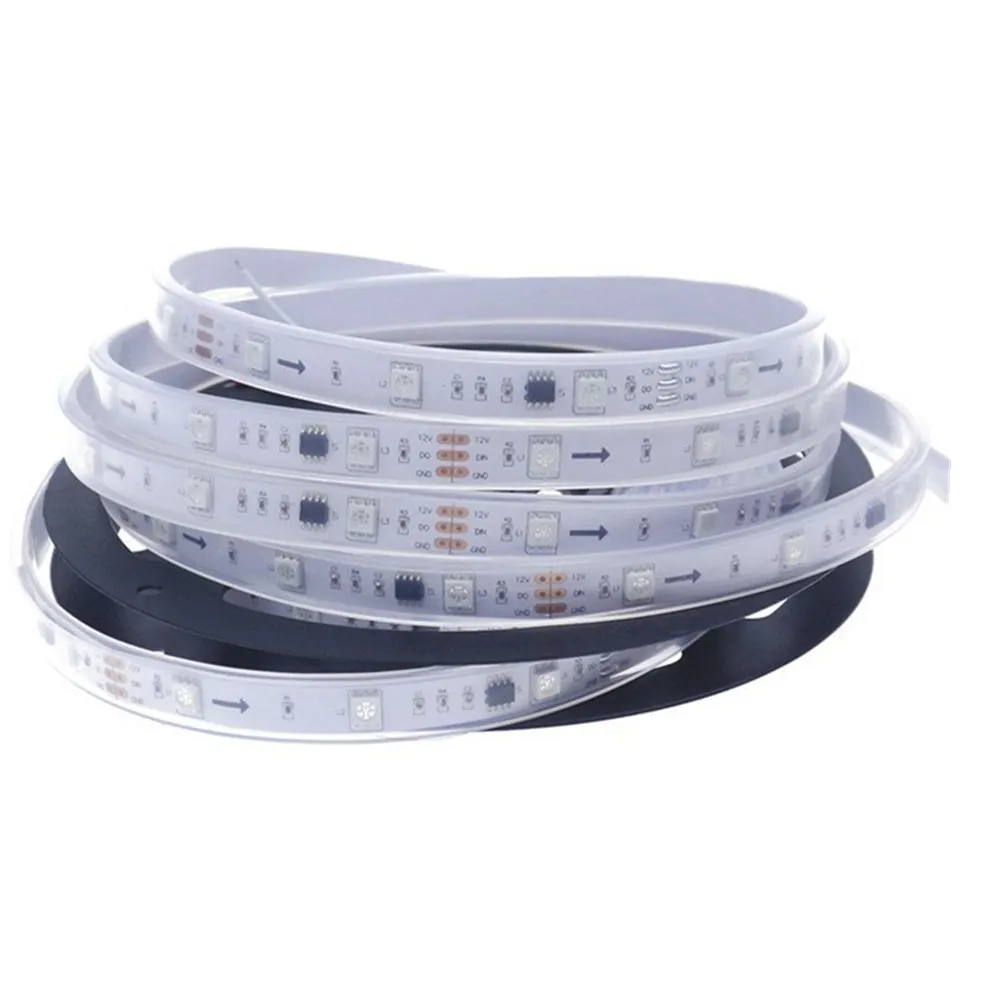 RGB лента WS2811 5050 SMD 12 В постоянного тока 30/60 светодиодов/м светодиодные пиксели