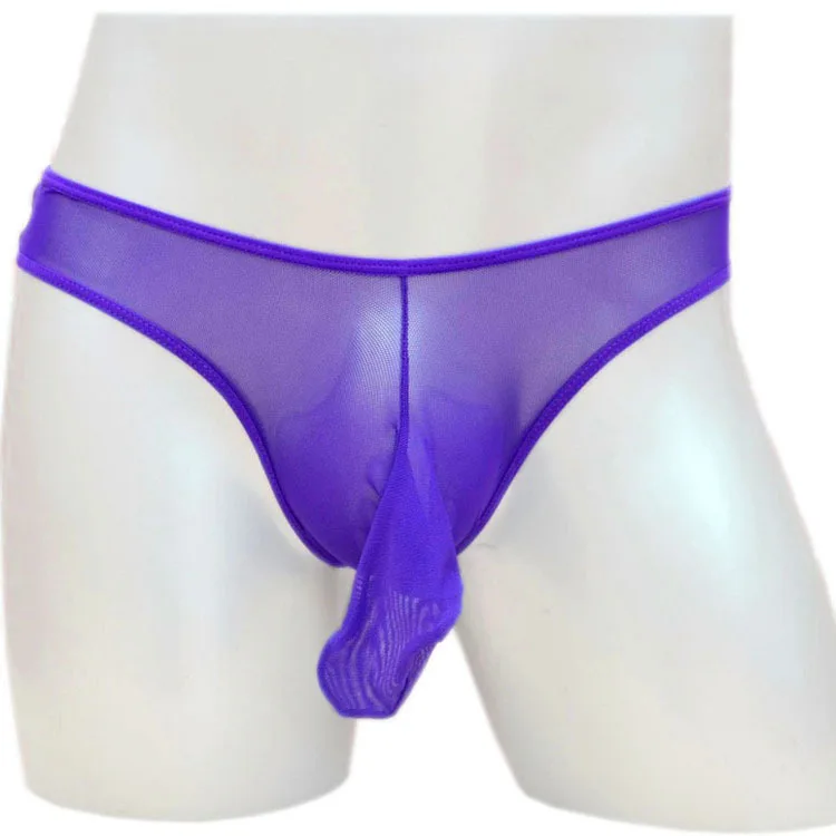 Мужские шелковистые стринги coolflex нижнее белье гладкие мужские прозрачные