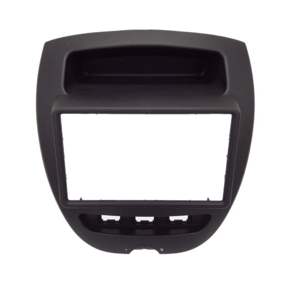2 Din автомобильная стереосистема fascia чехол подходит для Toyota Aygo/для Peugeot 107 / Citreon C1