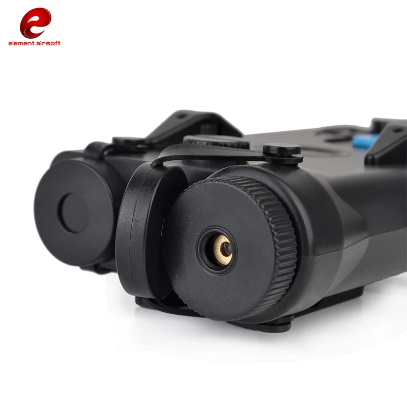 Страйкбольная тактическая коробка с аккумулятором AN PEQ 2 Red laser Ver для рельсов 20 мм