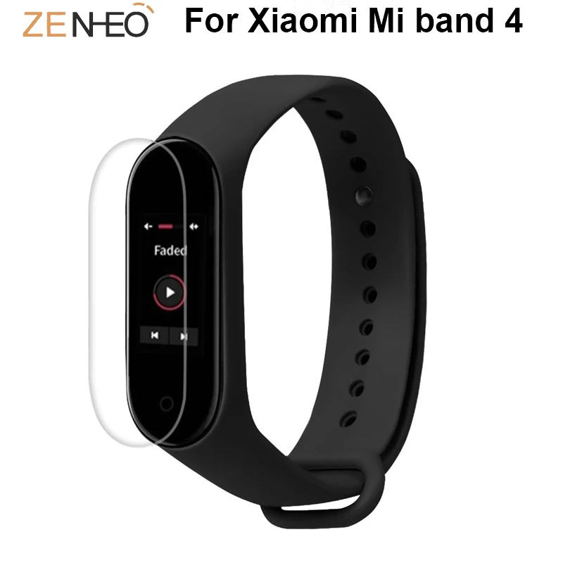 1 шт./3 шт. Защитная пленка для браслета Xiaomi Mi band 4 полное покрытие ультратонкая HD
