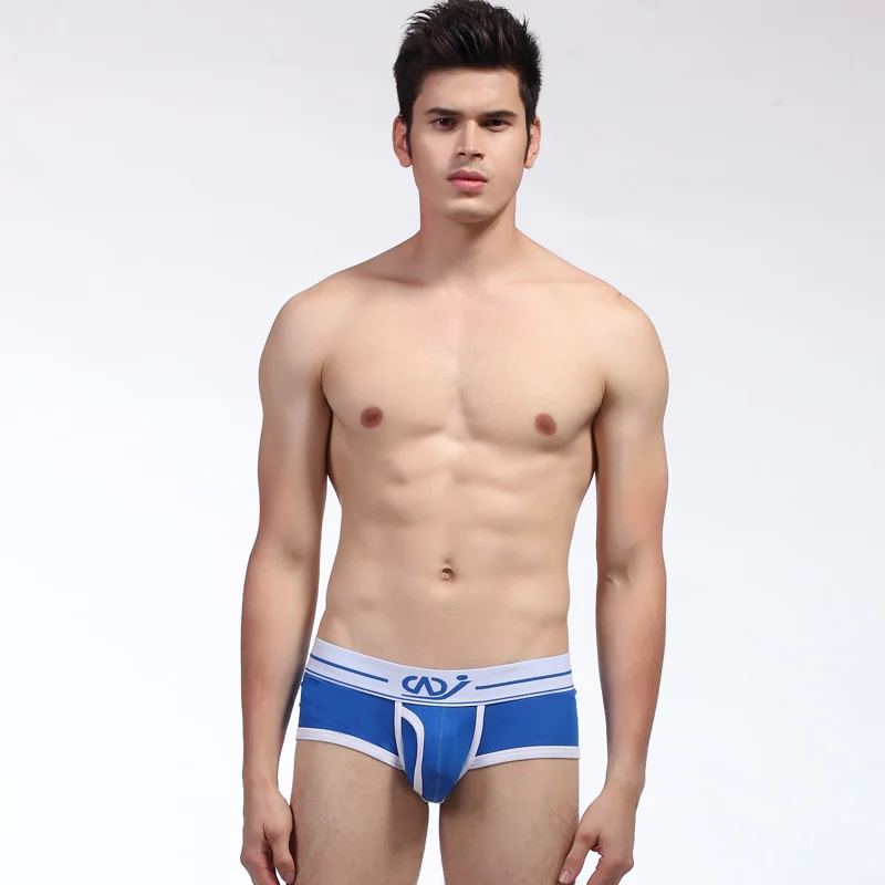 Модные мужские хлопковые боксеры удобное здоровое нижнее белье u-образные шорты