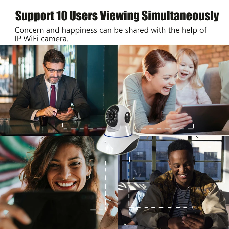 Wi Fi камера ip HD720P мини видеонаблюдения беспроводная приложение для безопасности