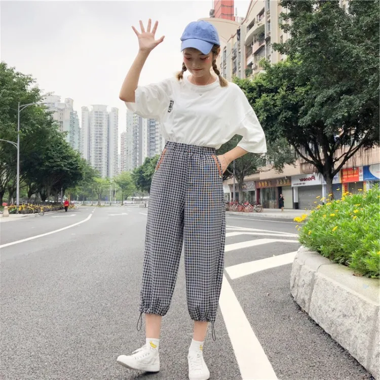 Девять брюк прямой брючный костюм без рукавов для женщин из двух частей