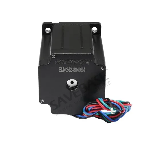 ENGMATE DIY Часть Nema 24 Шаговый Мотор с Удерживающим Моментом 417Oz In EMA242 8840S4|Шаговый