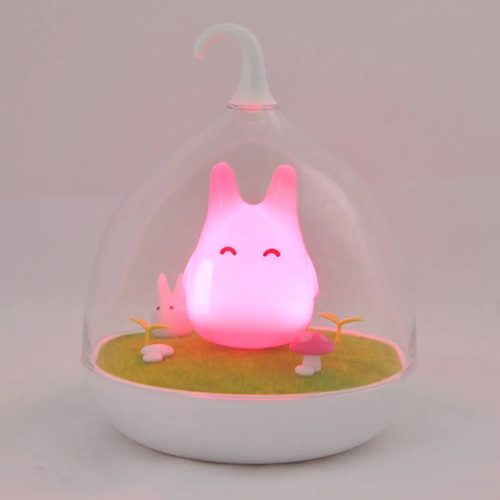 Светодиодная птичья клетка светодиодный ночник креативная USB зарядка Голосовое