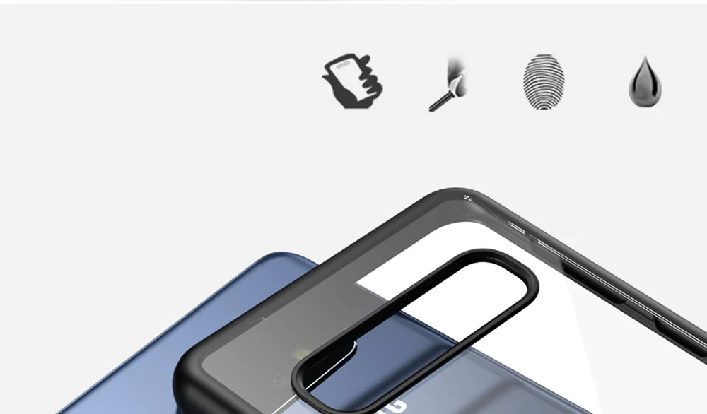 ITEUU противоударный Прозрачный чехол для samsung S10 S10 Plus S10E чехол s TPU акриловая прозрачная задняя крышка для samsung S10 S10PLUS S10E