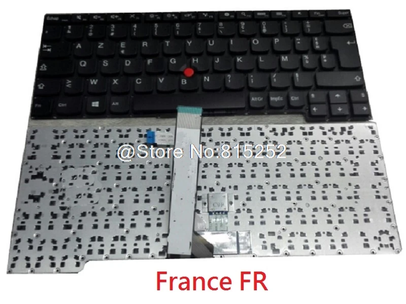 Клавиатура для ноутбука lenovo Thinkpad X1 HELIX Франция FR английский US 04Y0051 MP-12F66F0-442 с