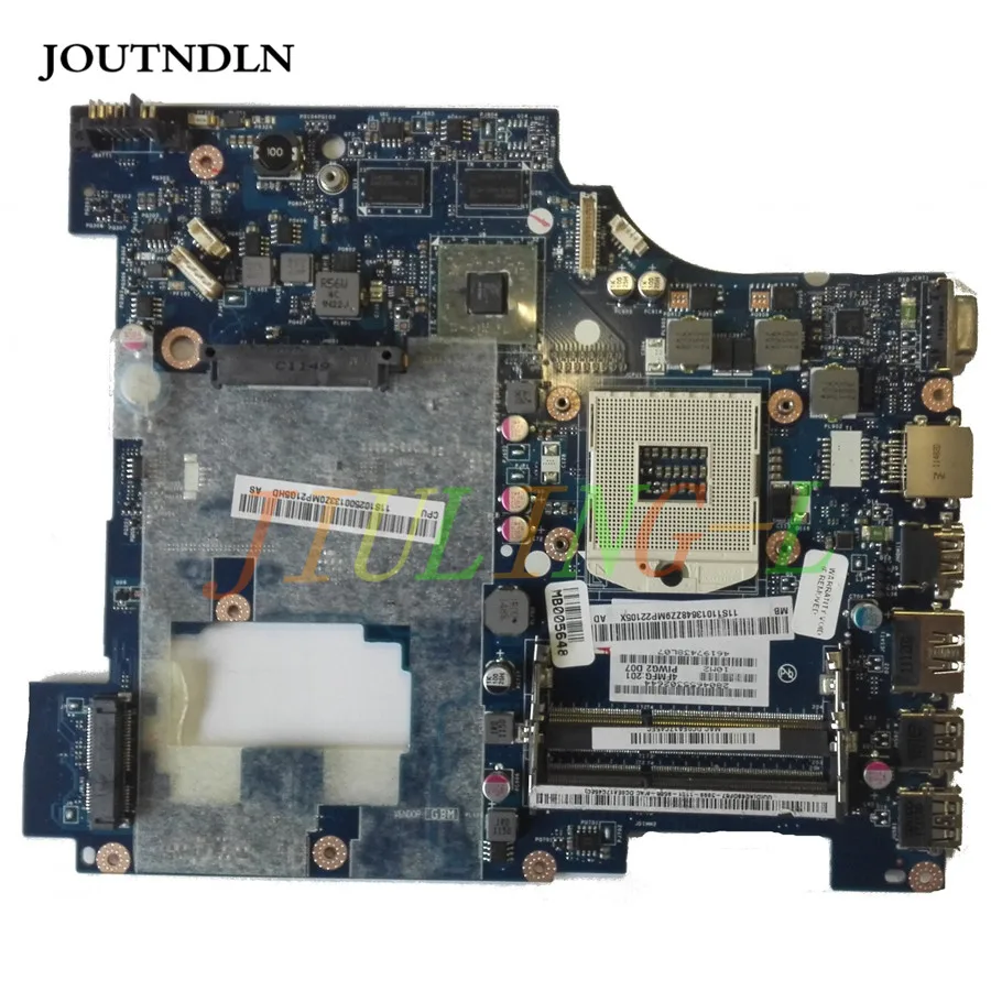 Материнская плата JOUTNDLN для ноутбука Lenovo ideapad G575 11S11013 LA 6757P E450 DDR3|Материнские платы