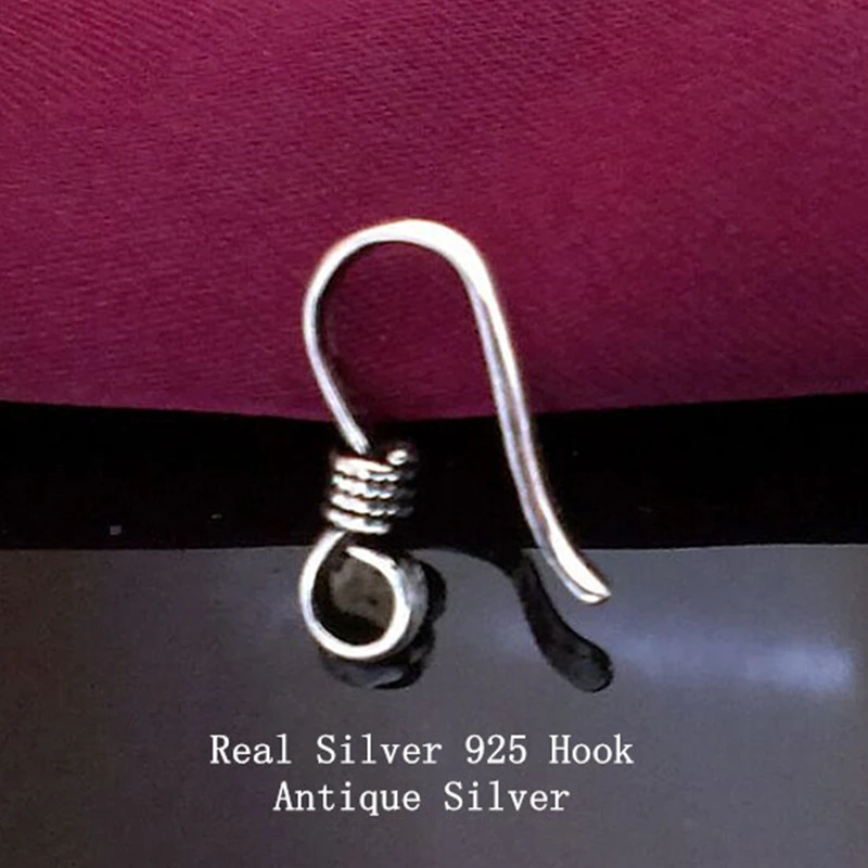 Застежки крючки для ювелирных изделий из серебра 925 пробы|silver hook clasp|sterling silver hooks925