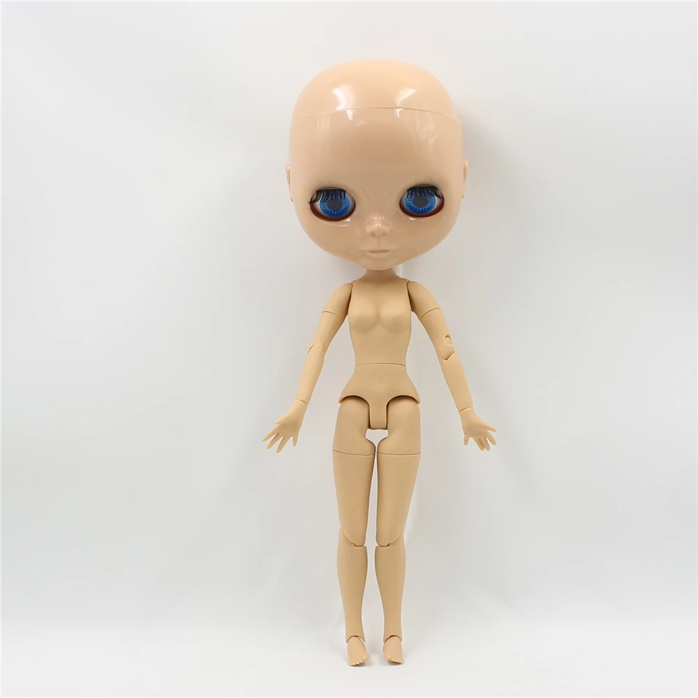 Free shipping factory rubber and joint body without wig dedicated for customize Blyth 4 color skin option no makeup | Игрушки и хобби