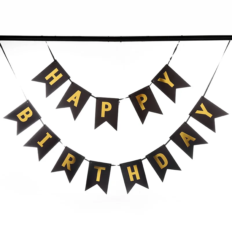 birthday banner 1 Шар Цифра количество шар День Рождения украшения Дети шар 1-й воздушный шар на день рождения номер надувные цифры деко день рождения - Цвет: birthday banner 1