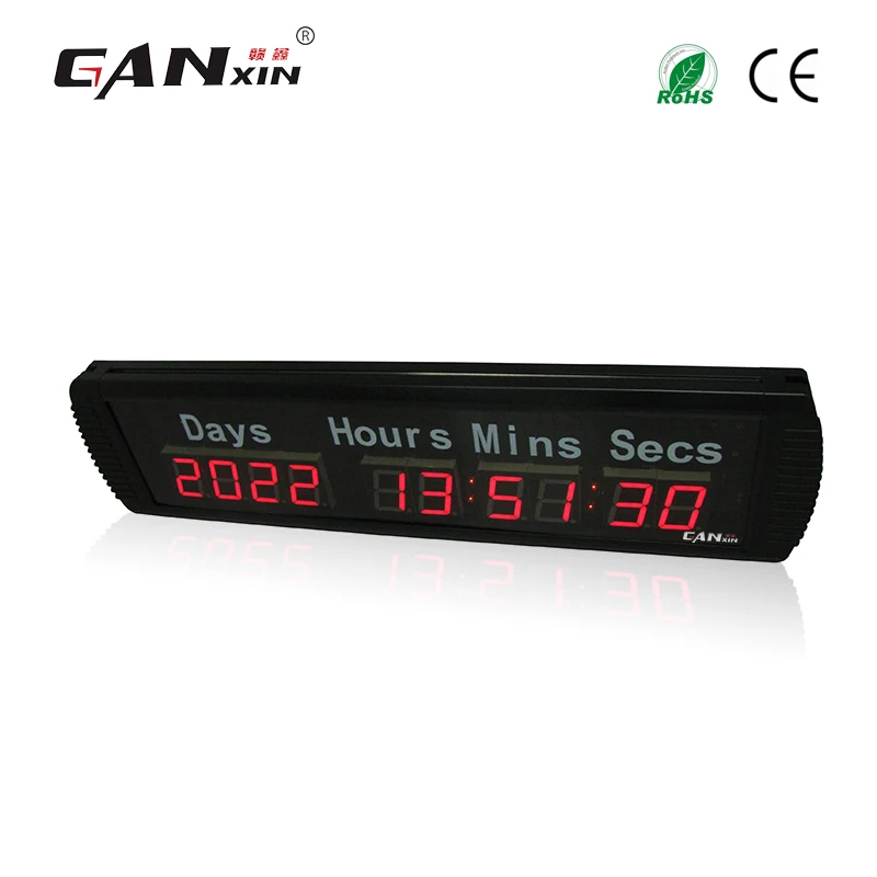 

[Ganxin] 1,8 ''Led индивидуальный дизайн, дни, часы, минуты, часы времени