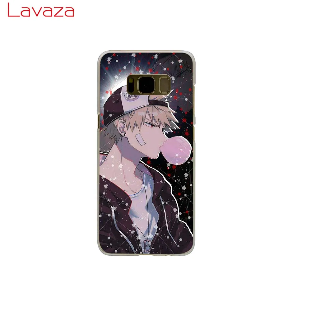 3 Lavaza аниме Katsuki Bakugou жесткий чехол для телефона для samsung Galaxy A10 A30 A40 A50 A70 M10 M20 M30 крышка - Цвет: 3