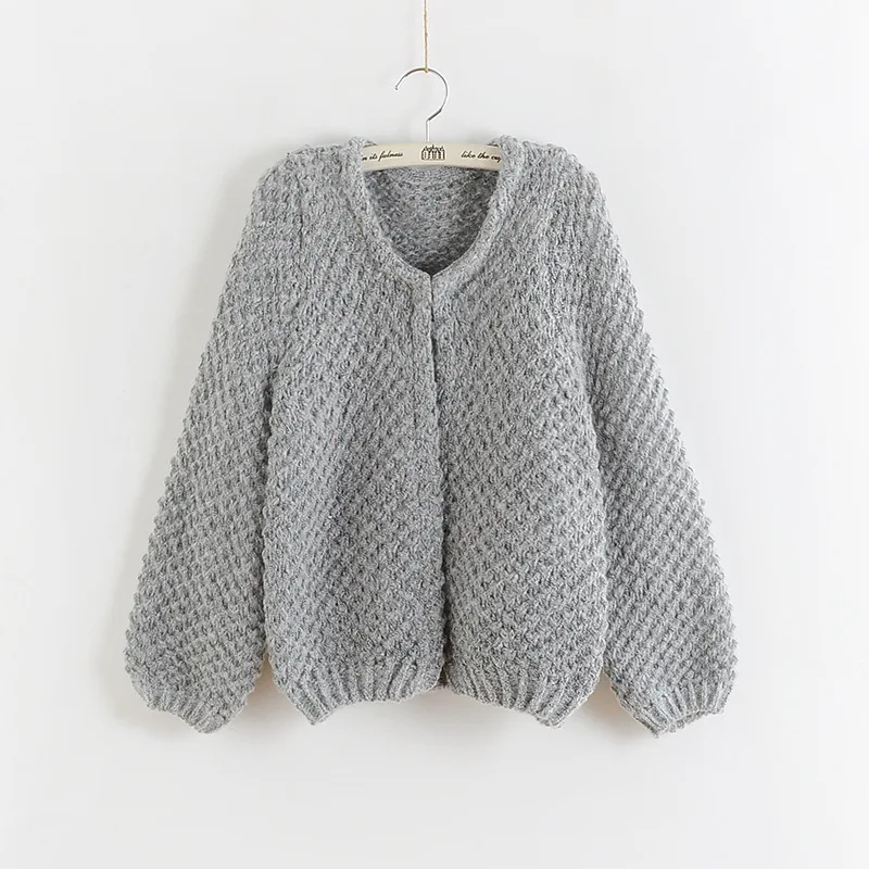

autumn and winter ladies round neck new women's sweaters Female shawl cardigan sweater women tops knit clothing