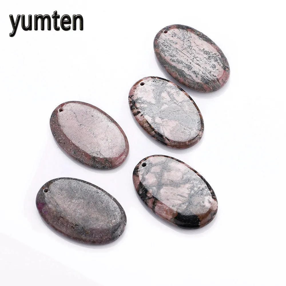 Yumten кулон из персикового камня натуральное ювелирное изделие Женское Ожерелье