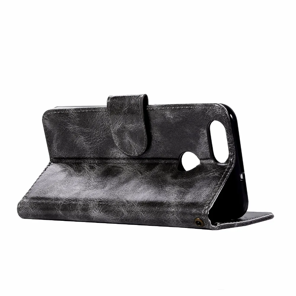 

Case For Huawei Nova 2 Flip cover phone bags fundas for huawei Nova 2 case leather Vintage card slot Stand Soft case kimTHmall