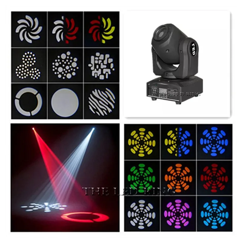 Светодиодный светильник 60 Вт для мытья/увеличения DMX512 с подвижной головкой