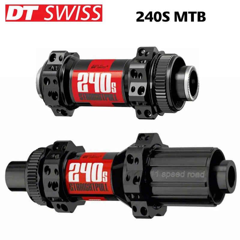 DT Swiss 240 S прямые открывания консервной банки 28h MTB концентратор спереди Boost 110x1 5/100x1