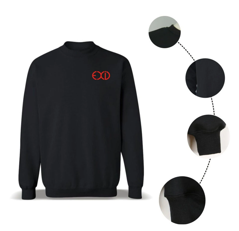 2019 Новый 2D принт KPOP EXID альбом полнолуние Свитера с круглым вырезом в стиле