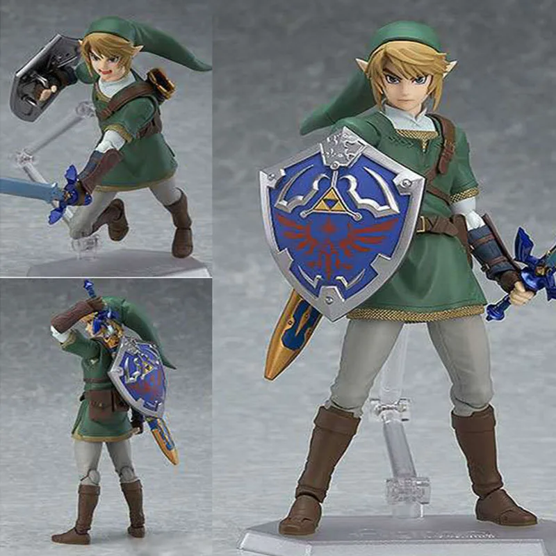 Легенда о Зельде небу меч ссылка Сумеречной принцессы Figma 319 320 ПВХ Фигурки Модель