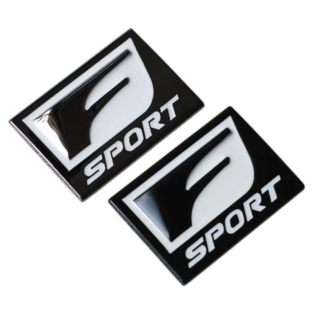 Новый металлический 3d значок F Sport наклейка на задний багажник для Lexus IS ISF GS RX RX350 ES
